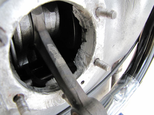 The piston connecting rod, etc.